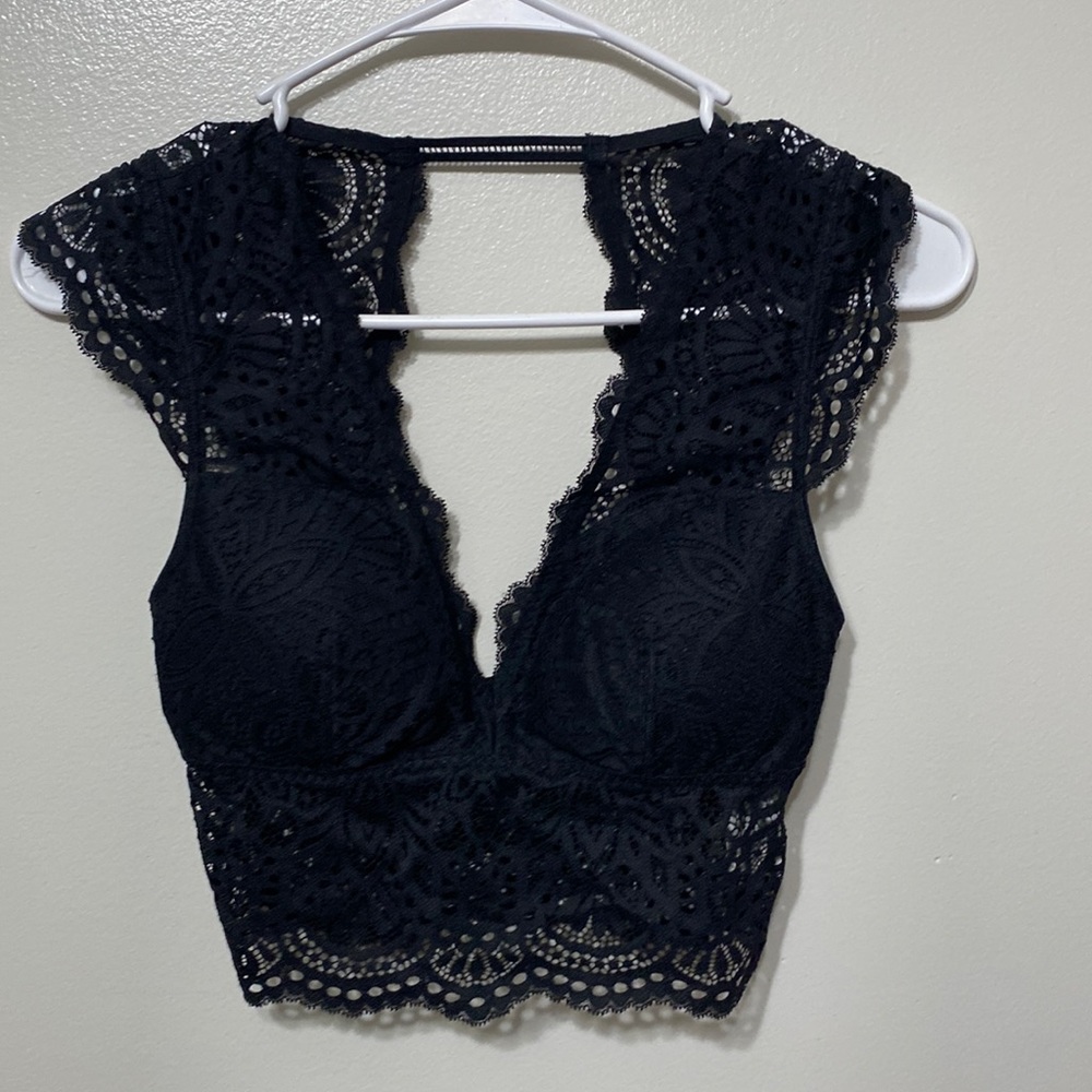 Black Bralette top